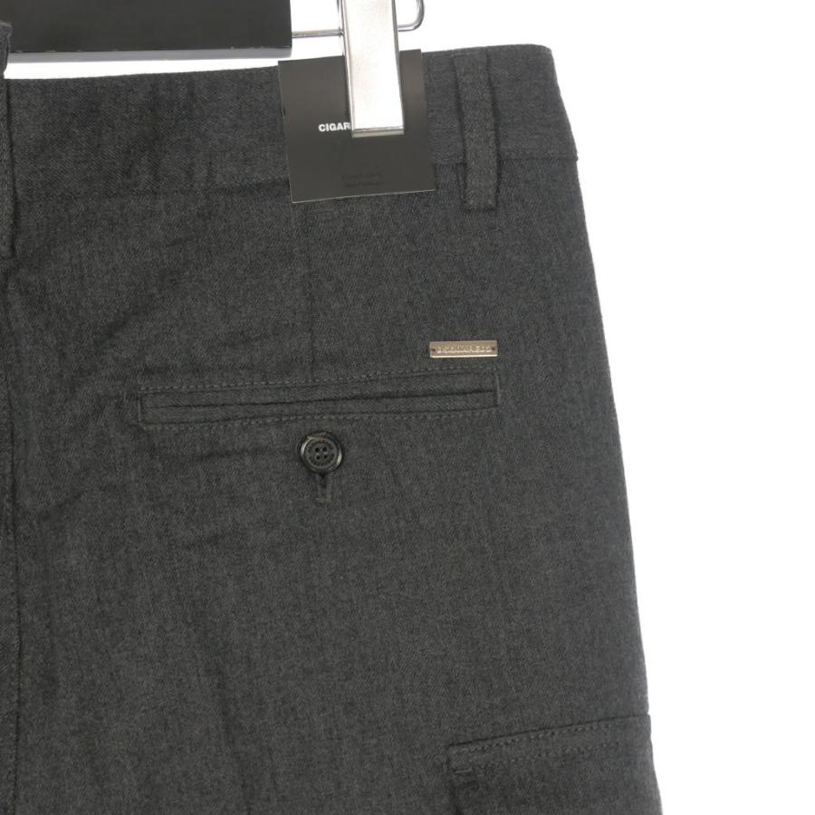 美品 DSQUARED2 カーゴスラックス 黒 42 トラウザー 美品 DSQUARED2 カーゴスラックス 黒 42 トラウザー