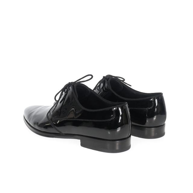 【DOLCE&GABBANA】美品ドルガバ ウィングチップ コンビ エナメル 黒 DOLCE&GABBANA】美品ドルガバ ウィングチップ コンビ エナメル 黒