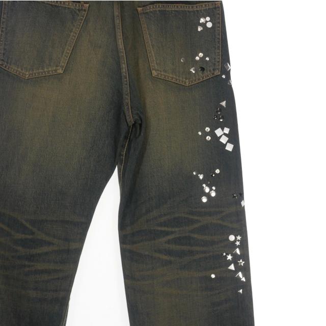 未使用品 ミハラヤスヒロ MIHARA YASUHIRO 25AW EMBELLISHED JEANS