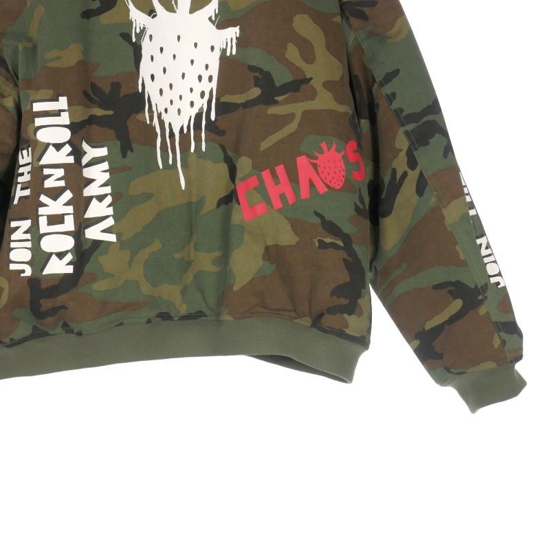 未使用品 キディル KIDILL 25AW FRESH ANARCHY MA-1 迷彩 プリント