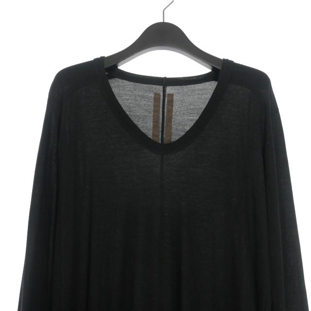 リックオウエンス カットソー ロンT Sサイズ リックオウエンス Rick Owens 08SS CREATCH レーヨンシルク ロング