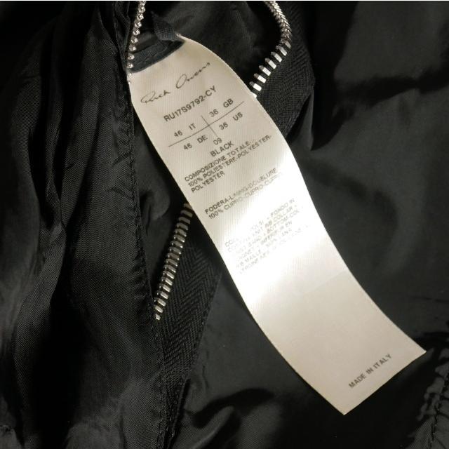 リックオウエンス Rick Owens 17SS フライト ボンバージャケット