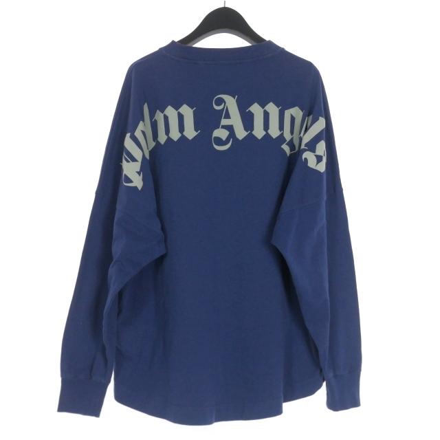 パームエンジェルス PALM ANGELS ロゴプリント クルーネック ロング