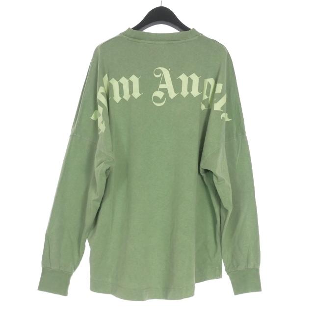 パームエンジェルス PALM ANGELS ロゴプリント クルーネック ロング 