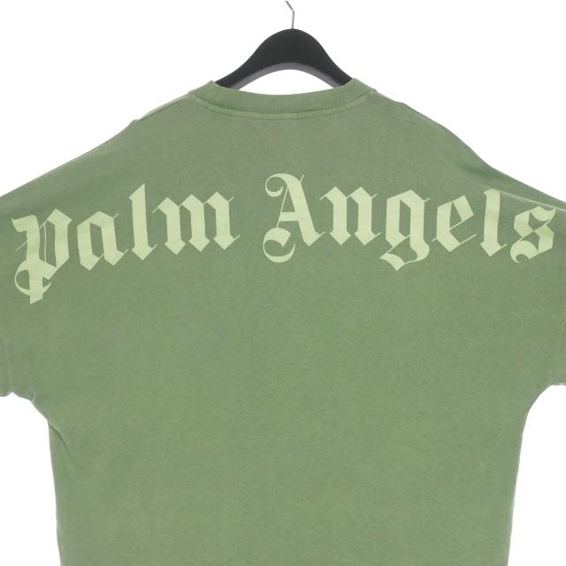 パームエンジェルス PALM ANGELS ロゴプリント クルーネック ロング 