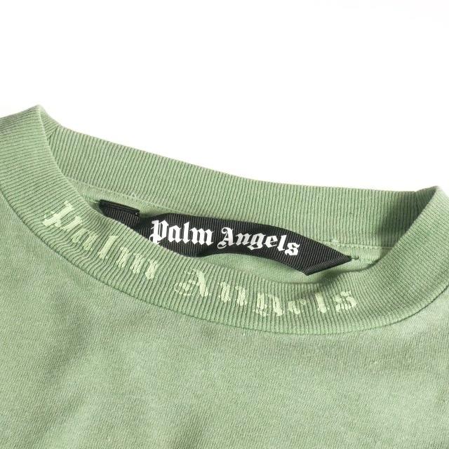 パームエンジェルス PALM ANGELS ロゴプリント クルーネック ロング 