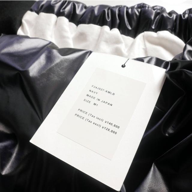 【中古】未使用品 オーバーコート OVERCOAT NYRON PUFFER BLOUSON ダウンジャケット ブルゾン M1 ネイビー 紺 未使用品 オーバーコート OVERCOAT NYRON PUFFER BLOUSON ダウン