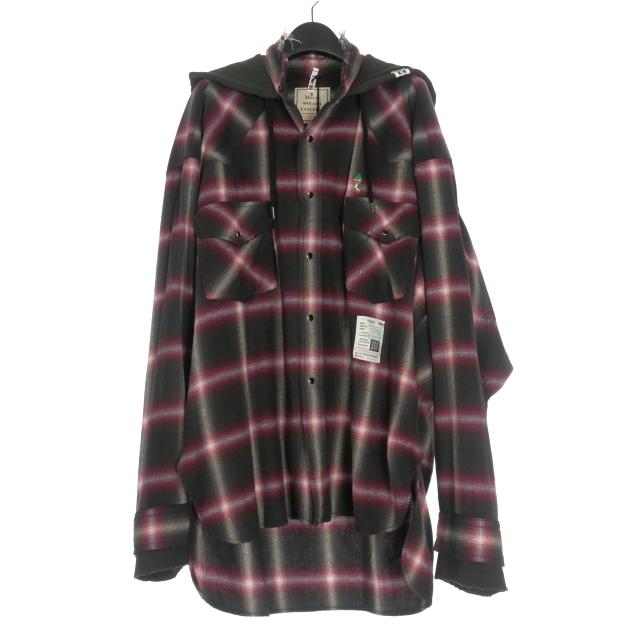 Mihara Yasuhiro チェックレイヤー　ジャケット サイズ46 Mihara Yasuhiro チェックレイヤー ジャケット サイズ46 Mihara