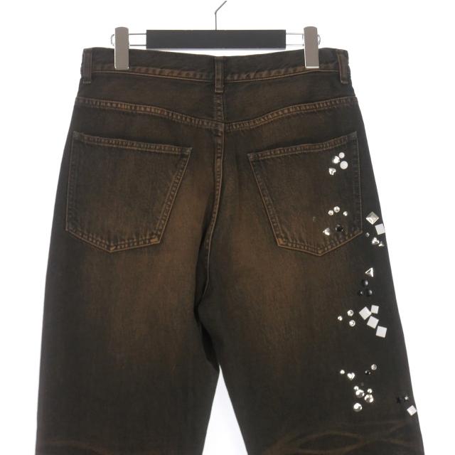 未使用品 ミハラヤスヒロ MIHARA YASUHIRO 25AW EMBELLISHED JEANS