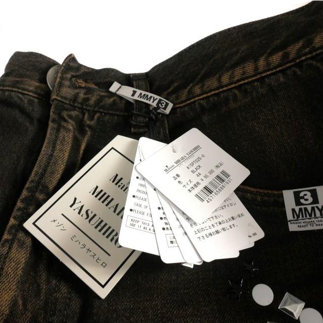 未使用品 ミハラヤスヒロ MIHARA YASUHIRO 25AW EMBELLISHED JEANS