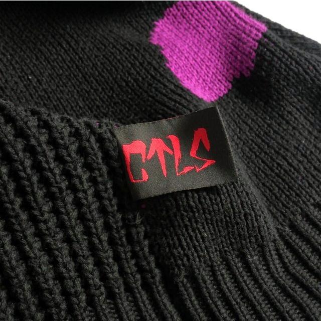 カタリスト CVTVLIST オーバーサイズ クラッシュニット セーター 長袖