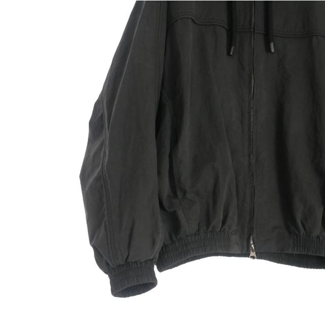 ZARA（ザラ） テクニカル フードジャケット ブルゾン 長袖 XL ブラック