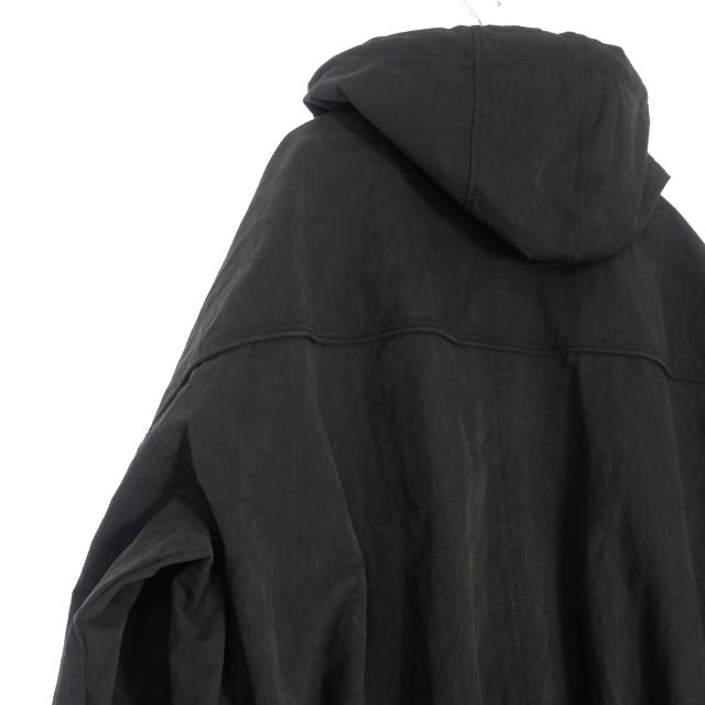 ZARA（ザラ） テクニカル フードジャケット ブルゾン 長袖 XL ブラック