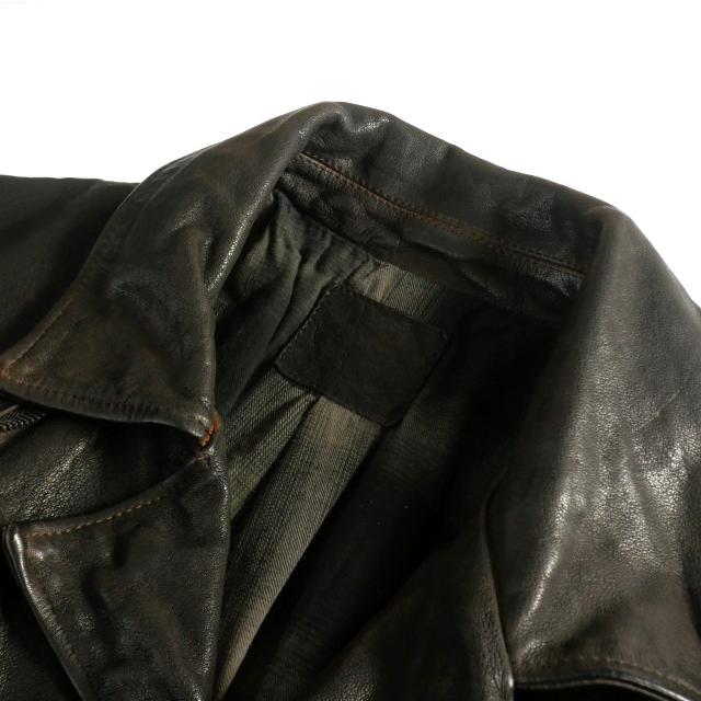 ISAMU KATAYAMA BACKLASH バッファローレザージャケット イサムカタヤマバックラッシュ ISAMU KATAYAMA BACKLASH イタリー