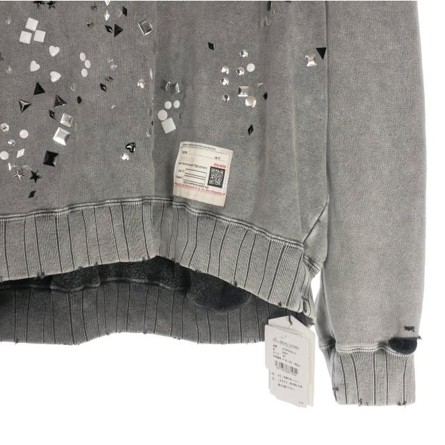 25AW mihara yasuhiro ミハラヤスヒロ ラメシール カットソー ミハラヤスヒロ MIHARA YASUHIRO 25AW EMBELLISHED BLEACHED