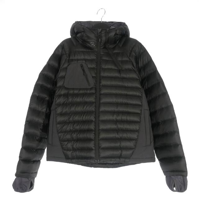 美品 SAN SAN GEAR 24fw ダウンジャケット ブラック サイズ1 サンサンギア SAN GEAR 24AW PANELED PUFFER JACKET パファー