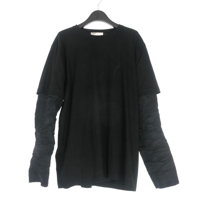 リャウ ryaw VEIN ARM TEE レイヤードTシャツ カットソー 長袖 L