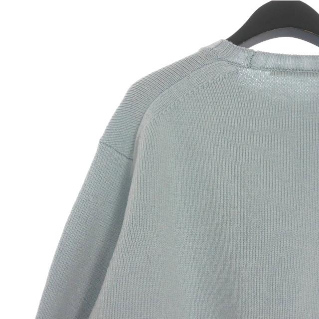 オーラリー AURALEE 23AW WASHED FRENCH MERINO KNIT ニットプル