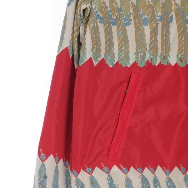 ヴァレンティノ ヴァレンチノ VALENTINO 総柄 ナイロン フーデッド