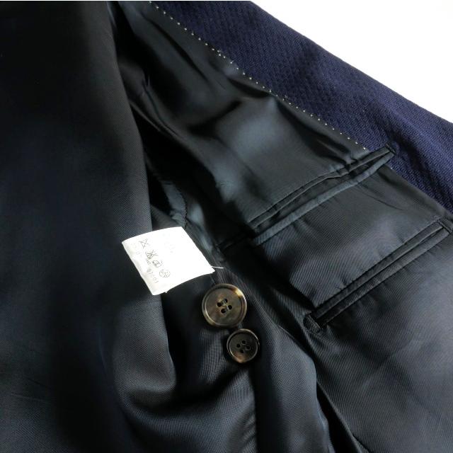 ドリスヴァンノッテン 48 ネイビー　シングルスーツ　クリーニング済 Dries Van Notenのネイビー シングルスーツがセール中