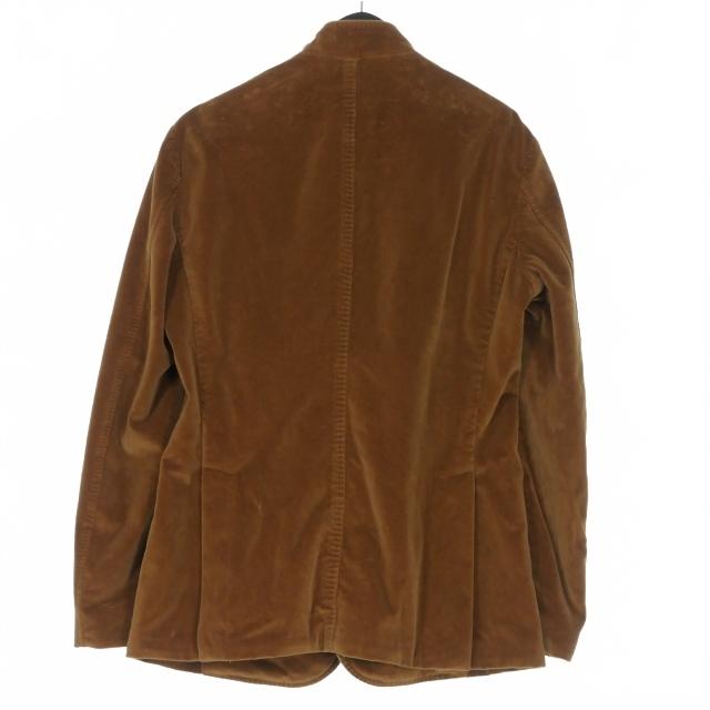 イレブンティ eleventy Slim-Fit Mandarin Collar Suede Jacket 