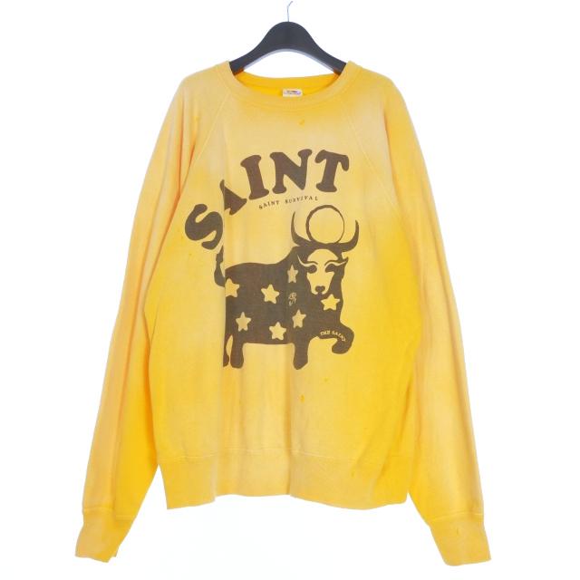 セントマイケル SAINTMICHAEL 23AW CRW N SWT / COW クルーネック