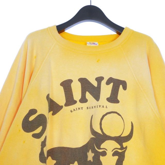 セントマイケル SAINTMICHAEL 23AW CRW N SWT / COW クルーネック