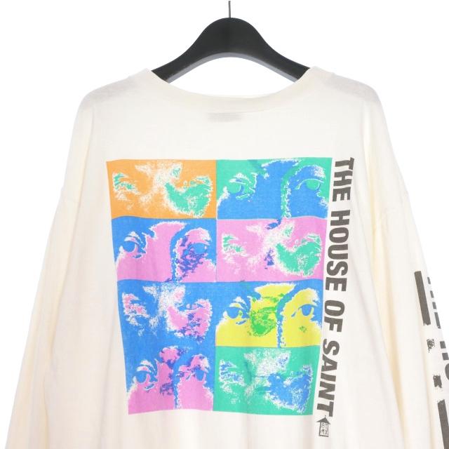セントマイケル SAINTMICHAEL 23SS L/S TEE HOUSE SAINT ロング
