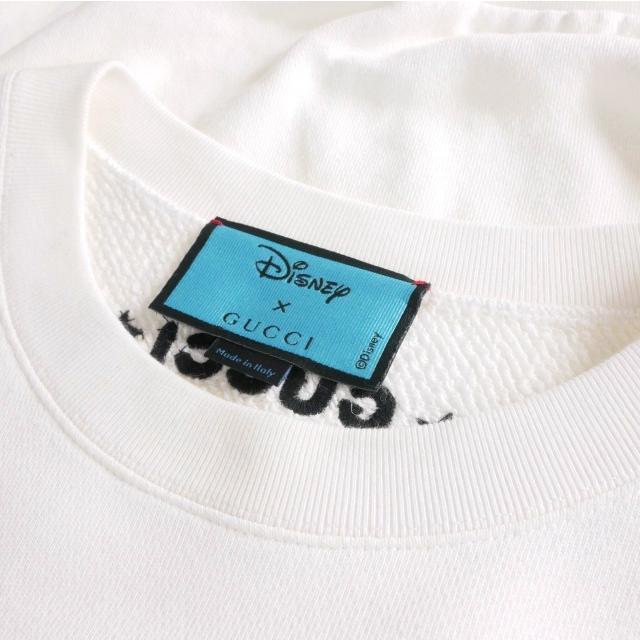 GUCCI（グッチ） × DISNEY ドナルド 刺繍 クルーネックスウェット