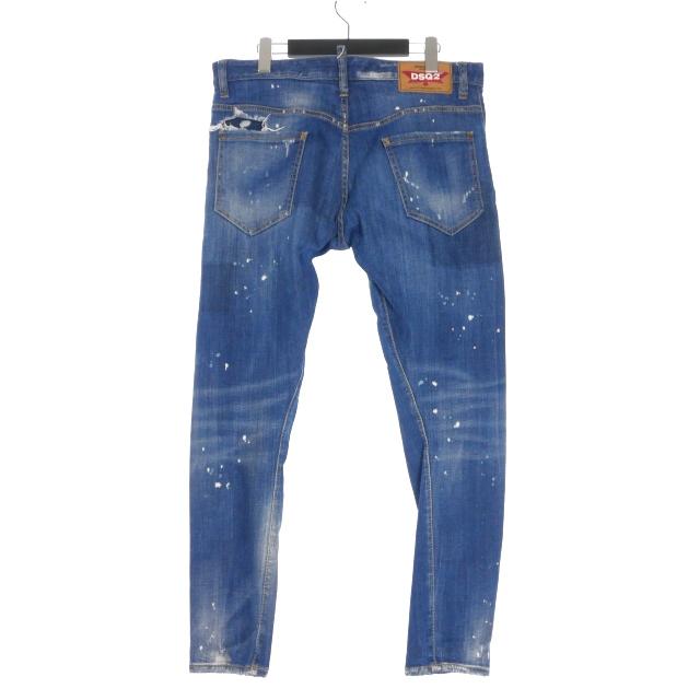 ディースクエアードダメージ加工 スキニージーンズ42 DSQUARED2（ディースクエアード） DSQUARED2 18AW SEXY TWIST JEAN