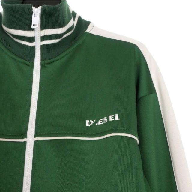 DIESEL（ディーゼル） ロゴ刺繍 ジャージ トラックジャケット ブルゾン