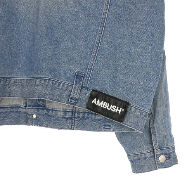 アンブッシュ AMBUSH DENIM RIDERS JACKET デニムライダースジャケット