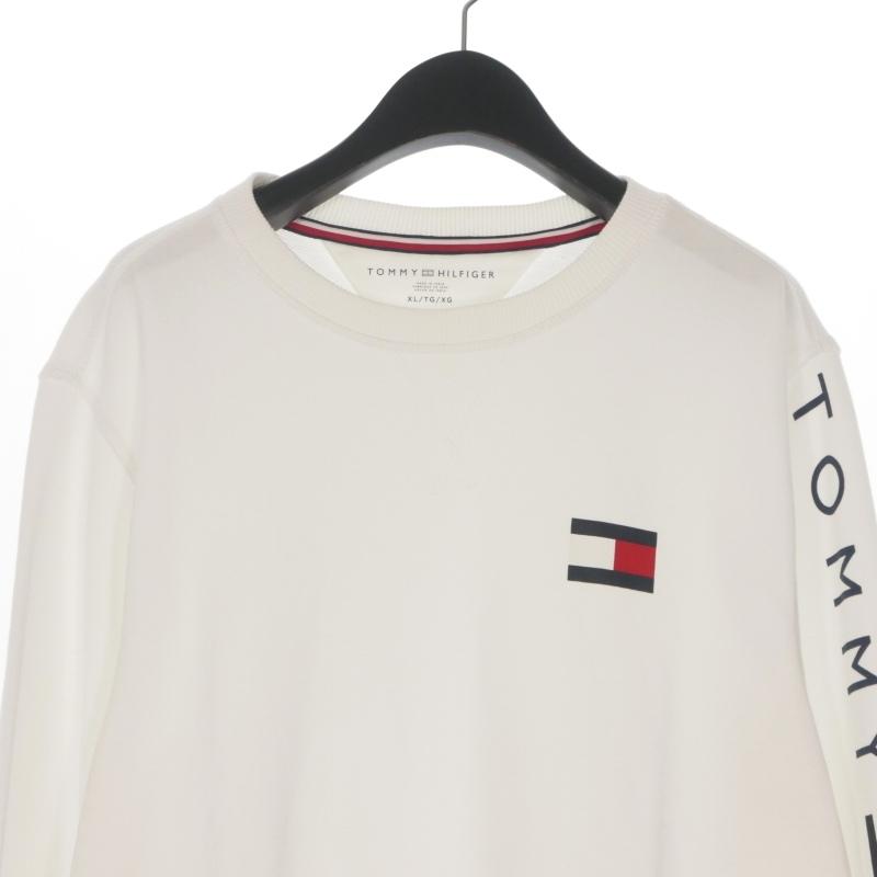 TOMMY HILFIGER（トミー・ヒルフィガー） 袖プリント クルーネック