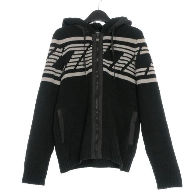 EMPORIO ARMANI エンポリオアルマーニ ジップアップニットフーディ