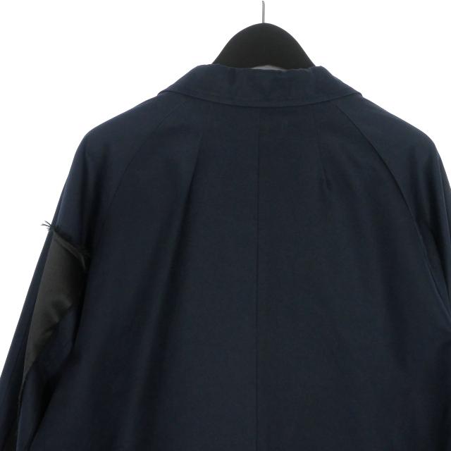 ミハラヤスヒロ MIHARA YASUHIRO ジャガードラグランチェスターコート