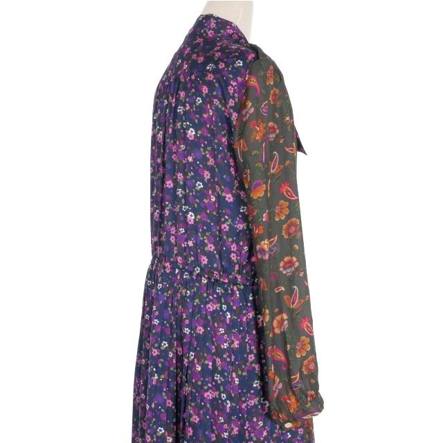 ジュンヤワタナベ JUNYA WATANABE コムデギャルソン 花柄 リボンタイ