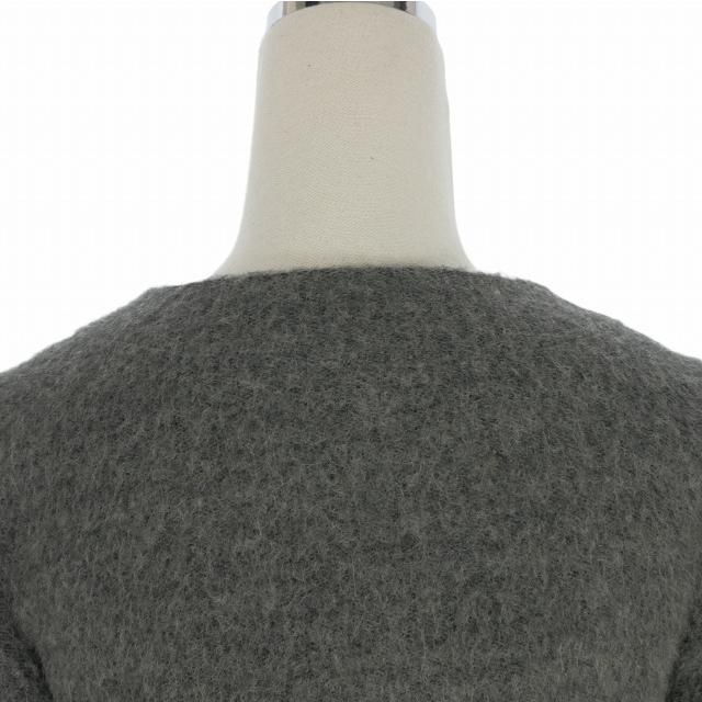 ビアズリー BEARDSLEY ガリャルダガランテ アルパカ混 ノーカラー 