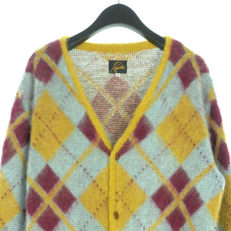 ニードルス ニードルズ Needles 2021AW MOHAIR CARDIGAN ARGYLE モヘヤ