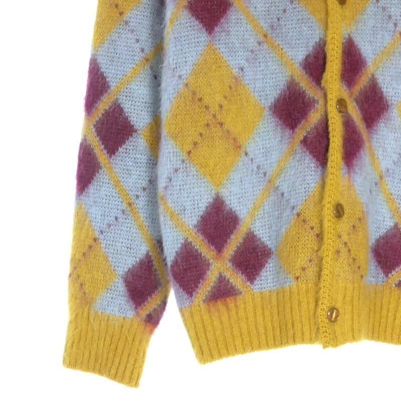 ニードルス ニードルズ Needles 2021AW MOHAIR CARDIGAN ARGYLE モヘヤ