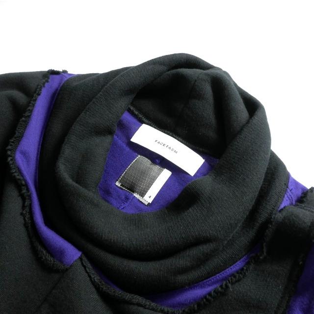 未使用品 ファセッタズム FACETASM LAYERD DECONSTRUCTED SWEAT 