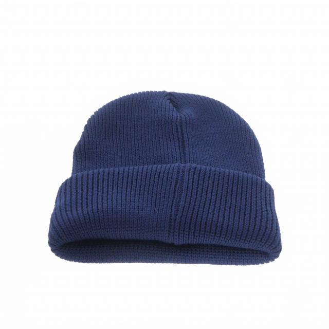 セントマイケル　ニットキャップ　ネイビー 未使用品 セントマイケル SAINTMICHAEL 26SS SAINT KNIT CAP ニット