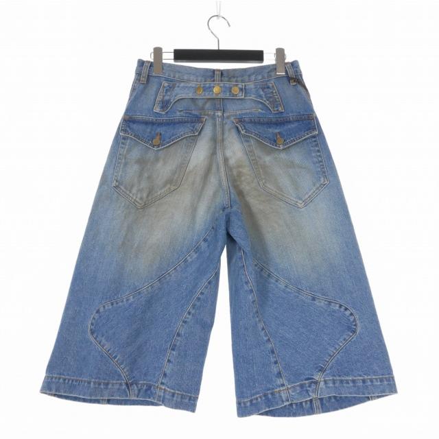 未使用品 ネヴァーフォーゲット NVRFRGT 25SS 3D TWISTED JORTS