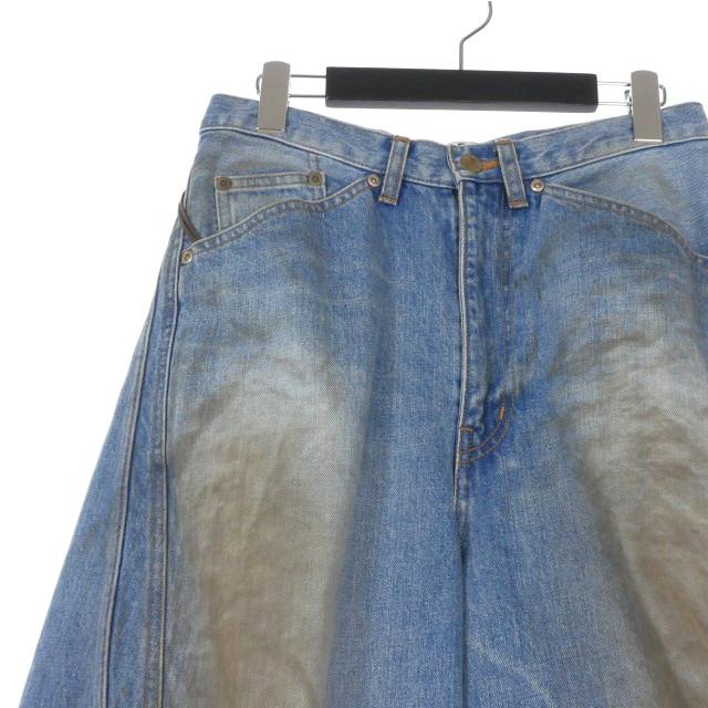 未使用品 ネヴァーフォーゲット NVRFRGT 25SS 3D TWISTED JORTS