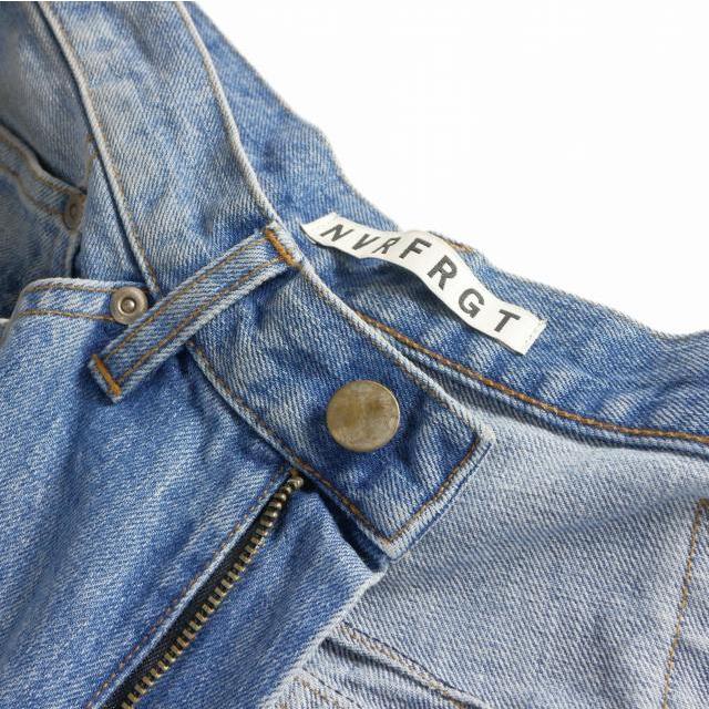 未使用品 ネヴァーフォーゲット NVRFRGT 25SS 3D TWISTED JORTS