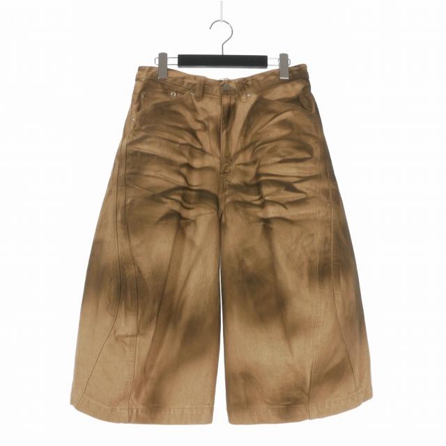 未使用品 ネヴァーフォーゲット NVRFRGT 25SS 3D TWISTED JORTS