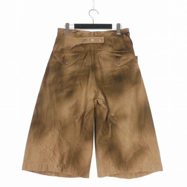 未使用品 ネヴァーフォーゲット NVRFRGT 25SS 3D TWISTED JORTS