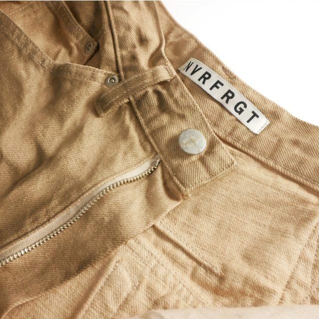 未使用品 ネヴァーフォーゲット NVRFRGT 25SS 3D TWISTED JORTS