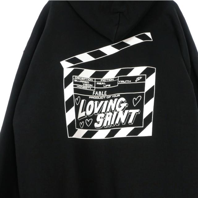 未使用品 セントマイケル SAINTMICHAEL 26SS HOODIE I LOVE SAINT ロゴ 