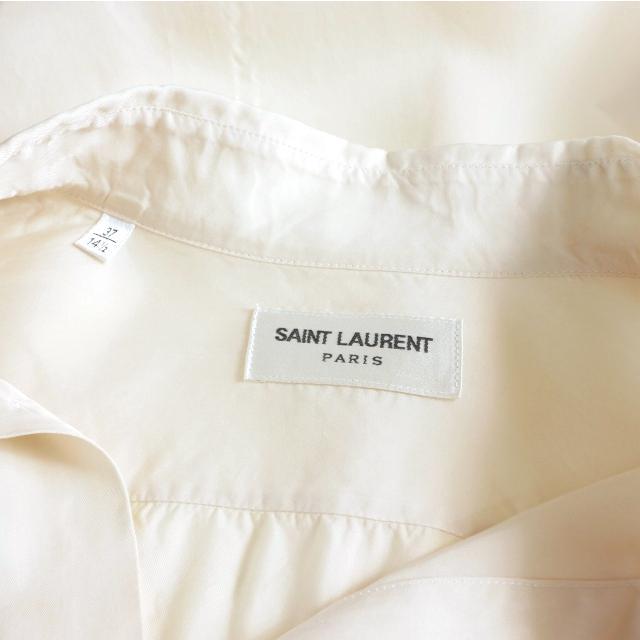サンローラン パリ SAINT LAURENT PARIS シルクプレーン ドレス