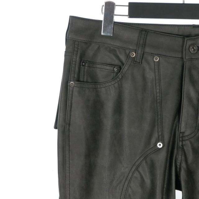 メルヴィンス MLVINCE FAUX LEATHER HOLSTER PANTS フェイクレザー